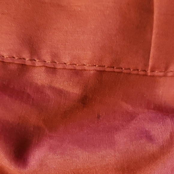 Distressed red vintage style purse a41 - Picture 5 of 6